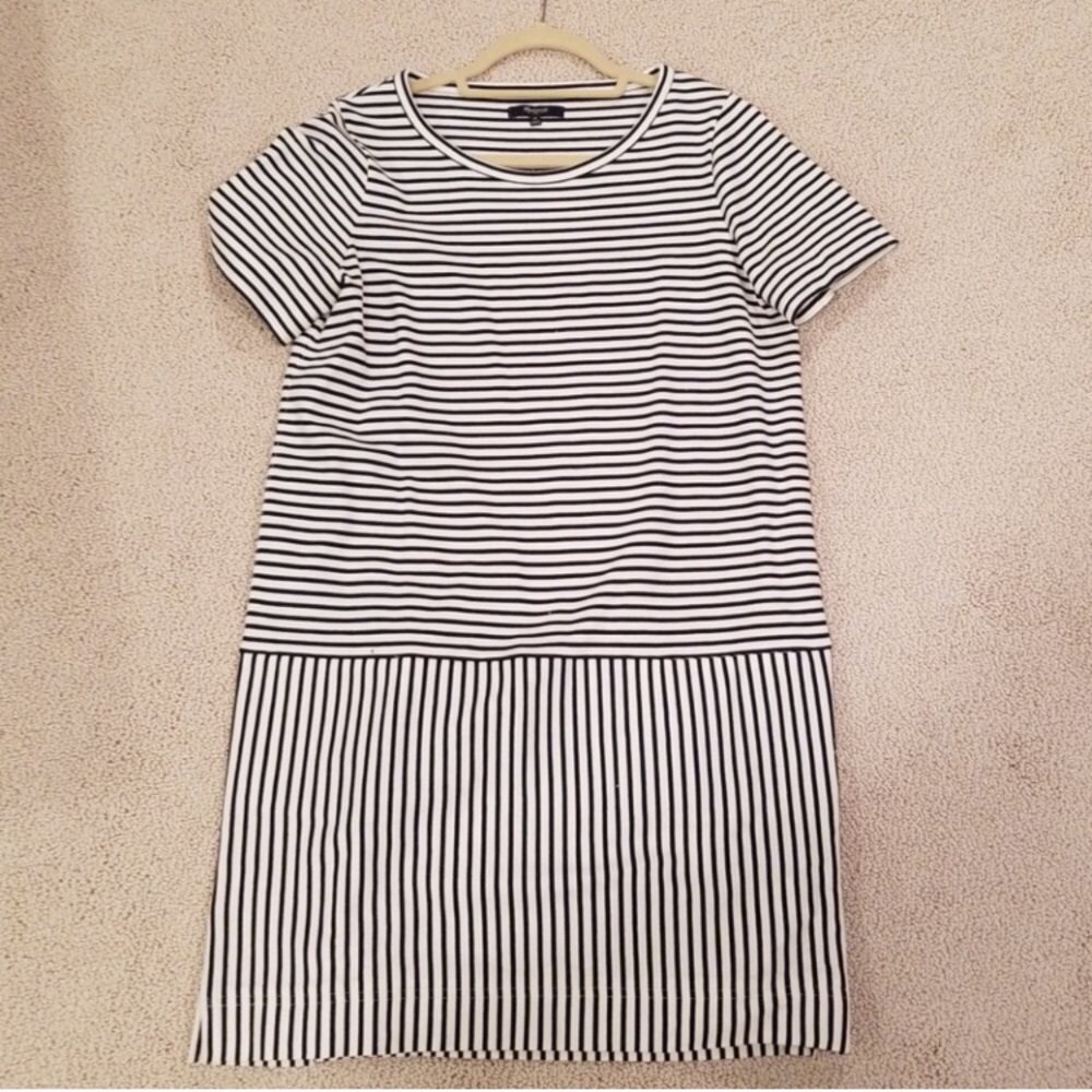 Striped Madewell Dress Size MD